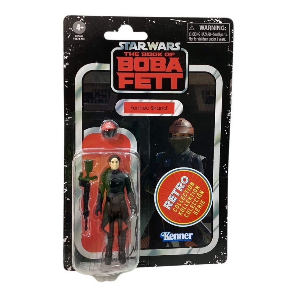 NEW Star Wars Retro The Book of Boba Fett 3.5”‎ Fennec Shand Action Figure